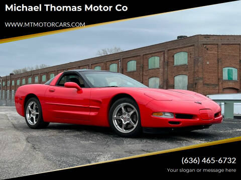 2002 Chevrolet Corvette for sale at Michael Thomas Motor Co in Saint Charles MO
