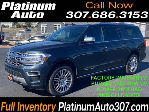 2023 Ford Expedition MAX for sale at Platinum Auto in Gillette WY