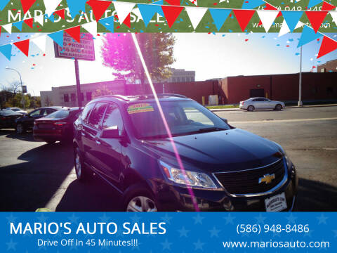 2015 Chevrolet Traverse for sale at MARIO'S AUTO SALES in Mount Clemens MI