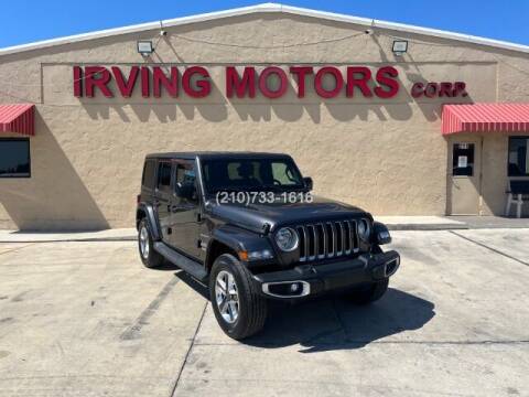 2019 Jeep Wrangler Unlimited for sale at Irving Motors Corp in San Antonio TX