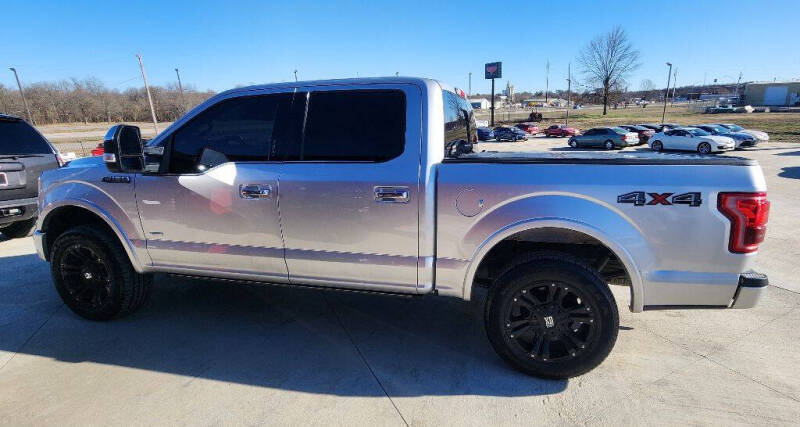 2015 Ford F-150 for sale at LEE AUTO SALES in McAlester OK