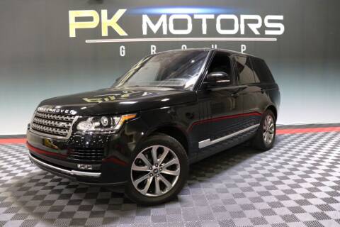 2016 Land Rover Range Rover for sale at PK MOTORS GROUP in Las Vegas NV