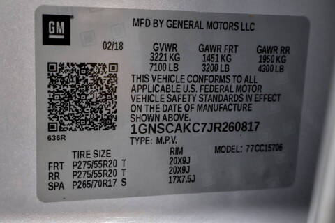 2018 Chevrolet Tahoe LS