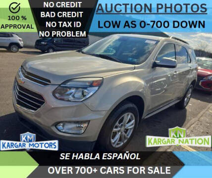 2016 Chevrolet Equinox for sale at Kargar Motors of Manassas in Manassas VA