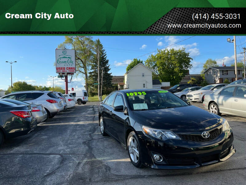 2013 Toyota Camry for sale at Cream City Auto in Milwaukee WI