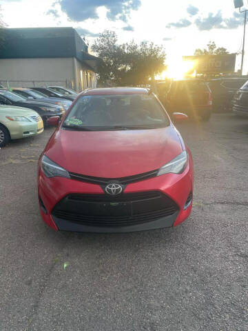 2018 Toyota Corolla for sale at GO GREEN MOTORS in Lakewood CO
