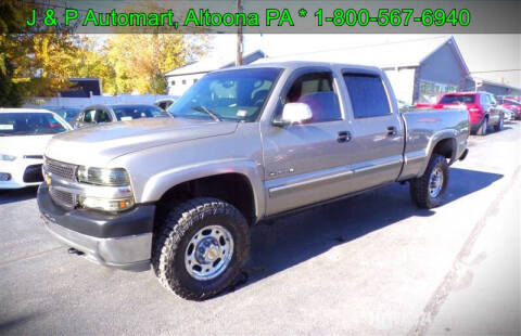 2001 Chevrolet Silverado 2500HD for sale at J & P Auto Mart in Altoona PA