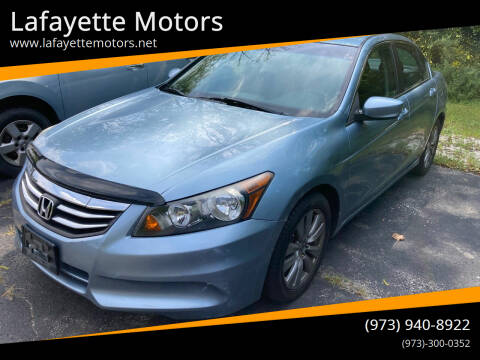 2012 Honda Accord for sale at Lafayette Motors in Lafayette NJ
