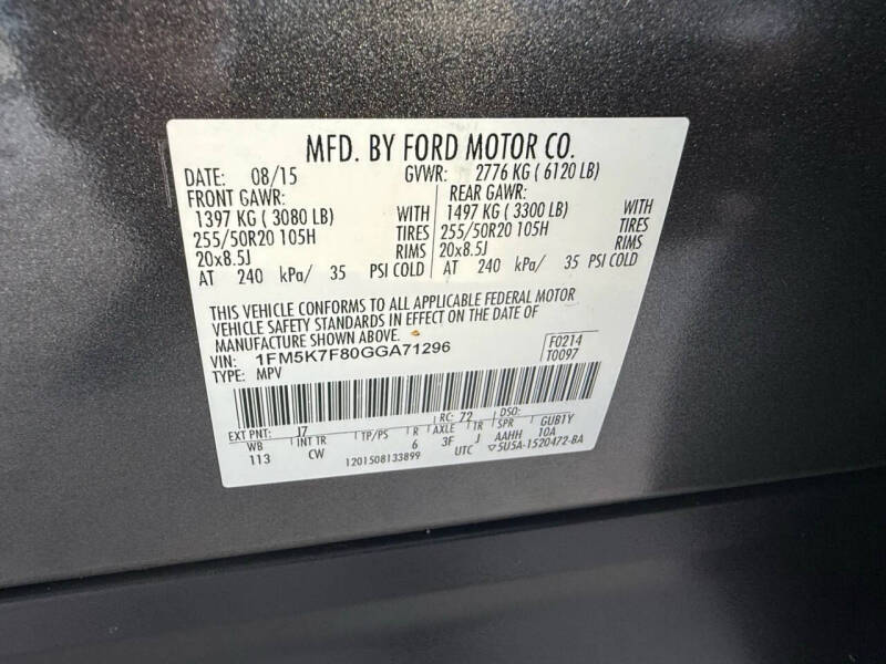 2016 Ford Explorer Limited