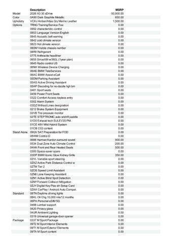2026 BMW X3 30 xDrive