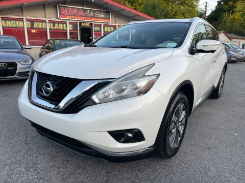 2015 Nissan Murano for sale at Mira Auto Sales in Raleigh NC