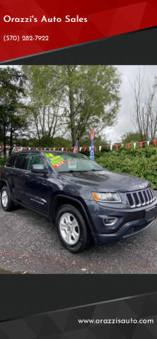 2014 Jeep Grand Cherokee L for sale at Orazzi's Auto Sales in Greenfield Township PA