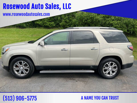 2013 GMC Acadia for sale at Rosewood Auto Sales, LLC in Hamilton OH