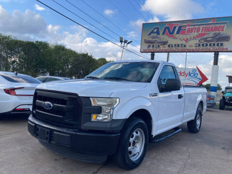 2016 Ford F-150 for sale at ANF AUTO FINANCE in Houston TX