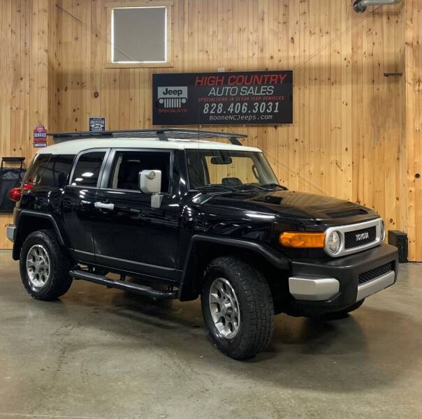 2013 Toyota FJ Cruiser for sale at Boone NC Jeeps-High Country Auto Sales in Boone NC