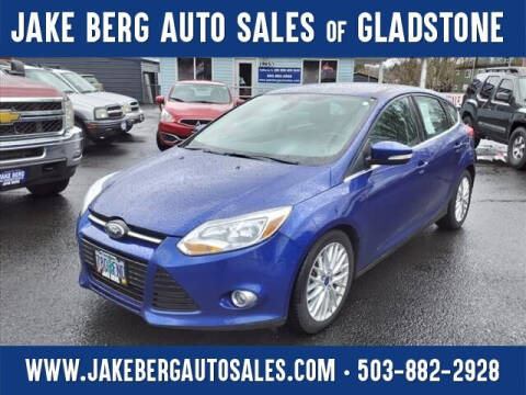 2012 Ford Focus for sale at Jake Berg Auto Sales in Gladstone OR