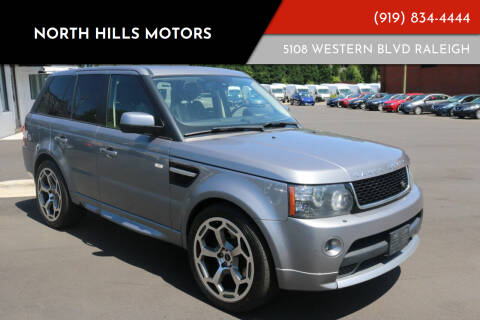 2012 Land Rover Range Rover Sport for sale at NORTH HILLS MOTORS in Raleigh NC