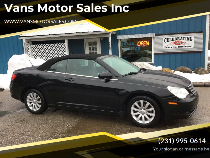 2010 Chrysler Sebring for sale at Vans Motor Sales Inc in Traverse City MI