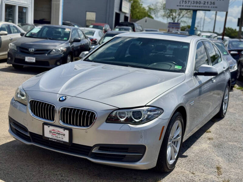 Used 2014 BMW 5 Series 528i with VIN WBA5A7C53ED616355 for sale in Chesapeake, VA