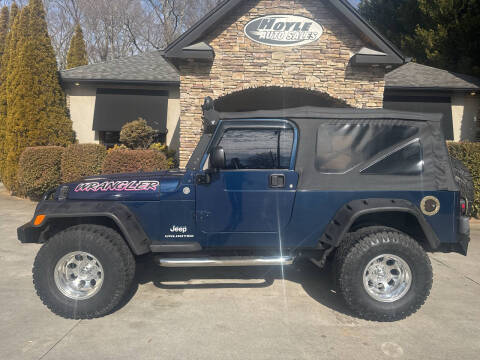 2005 Jeep Wrangler for sale at Hoyle Auto Sales in Taylorsville NC