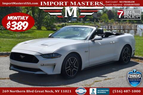 2020 Ford Mustang for sale at Import Masters in Great Neck NY