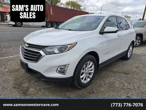 2018 Chevrolet Equinox for sale at SAM'S AUTO SALES in Chicago IL