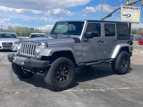 2018 Jeep Wrangler JK Unlimited for sale at UTAH AUTO EXCHANGE INC in Midvale UT