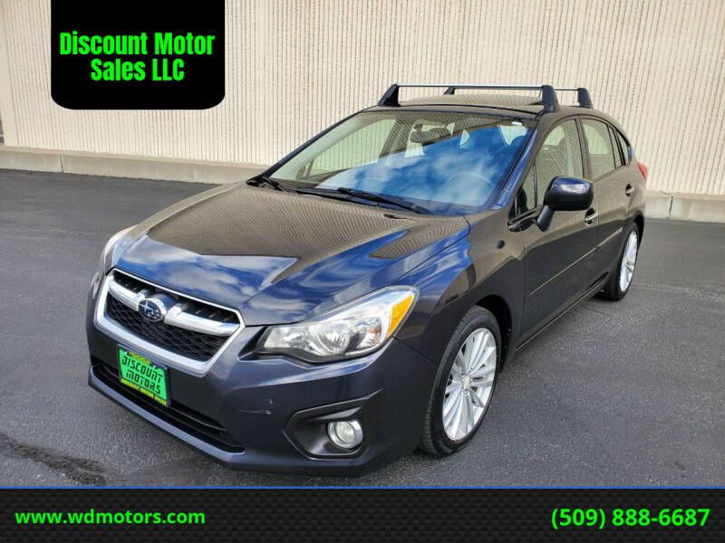 2012 Subaru Impreza for sale at Discount Motor Sales in Wenatchee WA