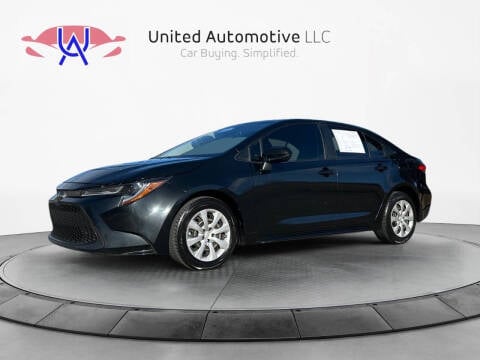 2020 Toyota Corolla for sale at UNITED AUTOMOTIVE in Denver CO