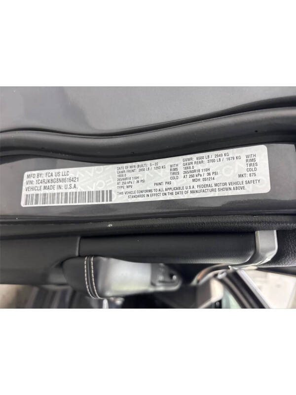 2022 Jeep Grand Cherokee L Limited