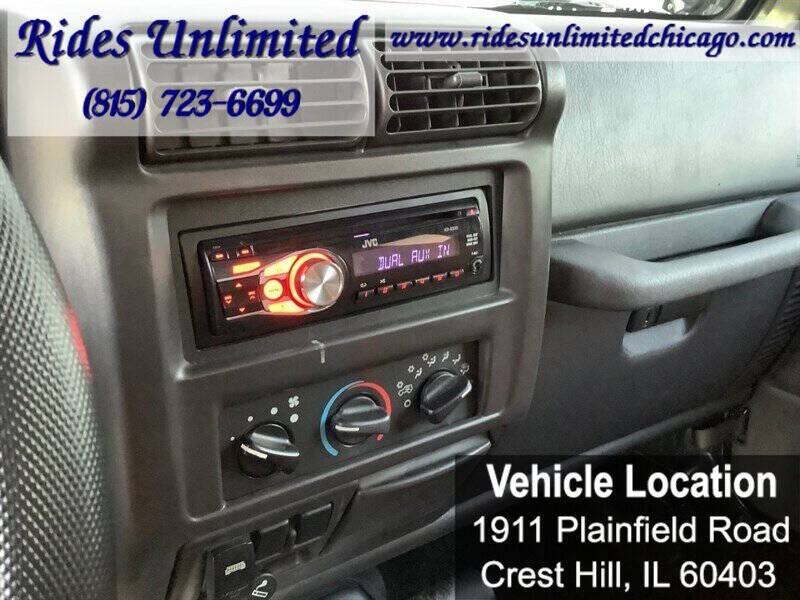 2002 Jeep Wrangler X