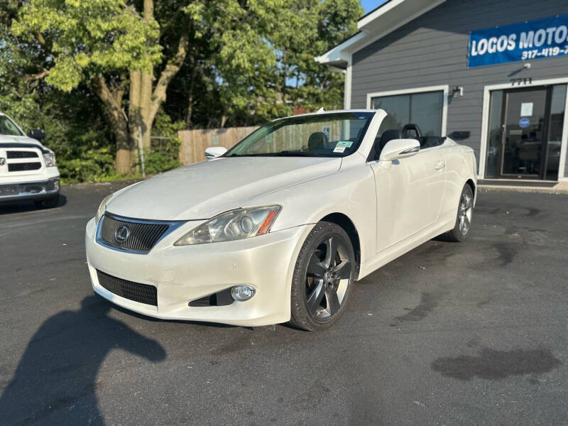 2010 Lexus IS 250C for sale at Logos Motors Inc in Lawrence IN
