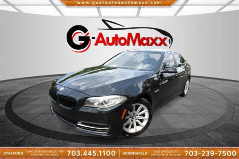 2014 BMW 5 Series for sale at Guarantee Automaxx in Stafford VA