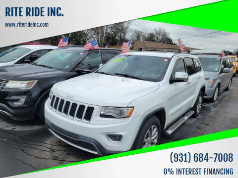 2016 Jeep Grand Cherokee for sale at RITE RIDE INC. - Rite Ride Inc 2 in Shelbyville TN