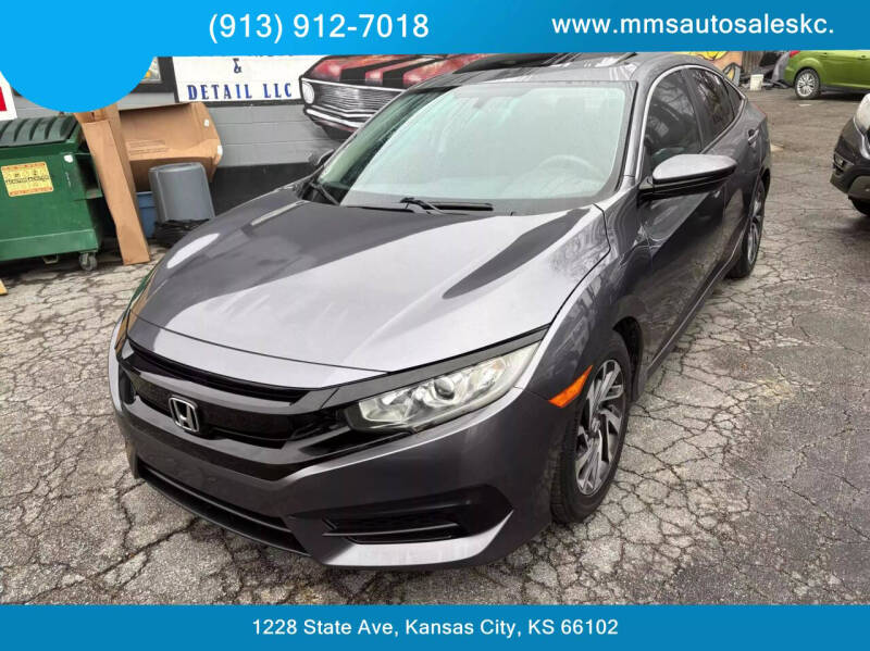 2017 Honda Civic for sale at M&M's Auto Sales & Detail in Kansas City KS