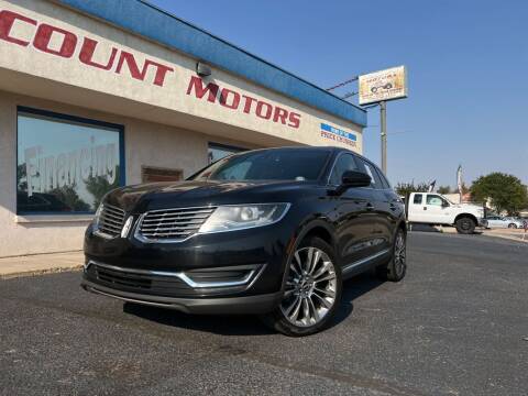 2016 Lincoln MKX for sale at Discount Motors in Pueblo CO