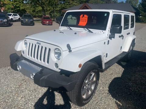 2015 Jeep Wrangler Unlimited for sale at Leonard Enterprise Used Cars in Orion Township MI