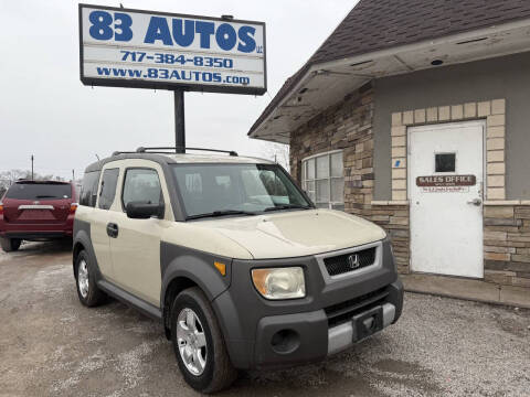 2005 Honda Element for sale at 83 Autos LLC in York PA