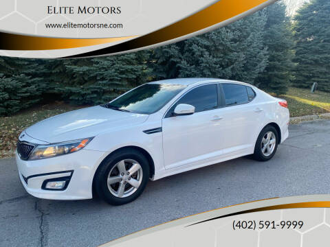 2015 Kia Optima for sale at Elite Motors in Bellevue NE