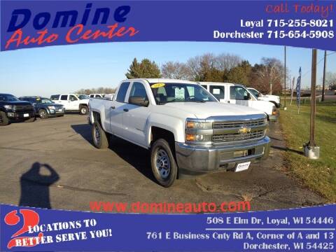 2015 Chevrolet Silverado 2500HD for sale at Domine Auto Center - commercial vehicles in Loyal WI