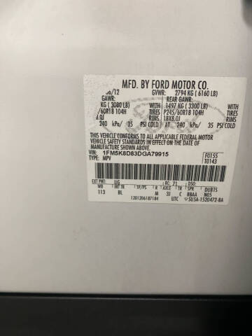 2013 Ford Explorer XLT