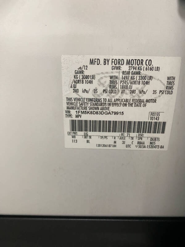 2013 Ford Explorer XLT