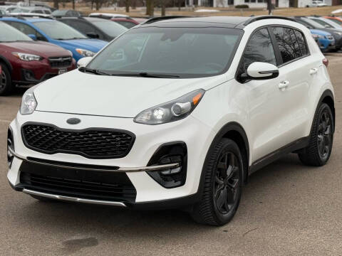 2021 Kia Sportage for sale at North Imports LLC in Burnsville MN