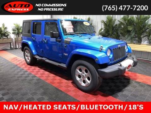 2015 Jeep Wrangler Unlimited for sale at Auto Express in Lafayette IN