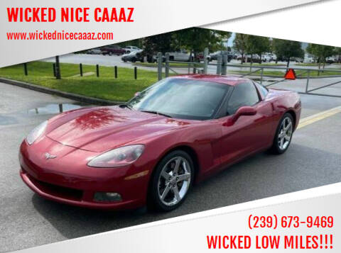 2005 Chevrolet Corvette for sale at WICKED NICE CAAAZ in Cape Coral FL