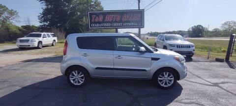 2012 Kia Soul for sale at T & G Auto Sales in Florence AL