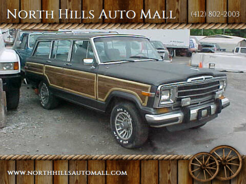 1988 Jeep Grand Wagoneer for sale at North Hills Auto Mall in Pittsburgh PA