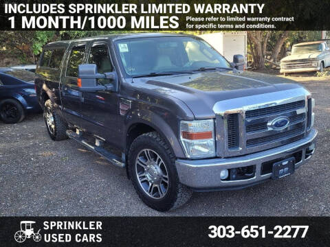 2008 Ford F-250 Super Duty for sale at Sprinkler Used Cars in Longmont CO