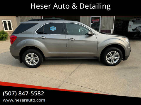 2012 Chevrolet Equinox for sale at Heser Auto & Detailing in Jackson MN