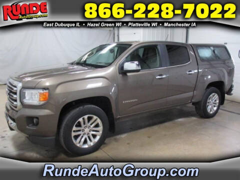 2017 GMC Canyon for sale at Runde PreDriven in Hazel Green WI